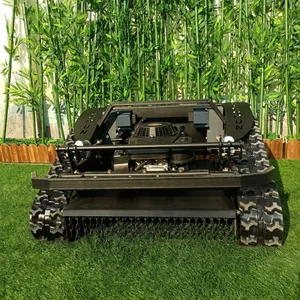 Gasoline Engine Brushless Dc Motor Self-Charging Generator Remote Control Hillside Mower thumbnail-2