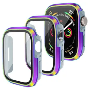 Rugged Case Apple Watch Ultra Military Protective Cover Bumper IWatch Tempered Glass Screen Protector thumbnail-3