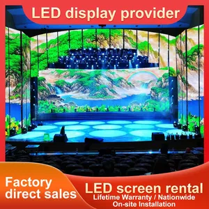 Likang LED Display P3.91 Indoor and Outdoor Wedding Stage Mobile Rental Screen P4.81 Die-cast Aluminum Flight Case thumbnail-5