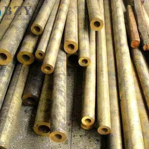 Metal Hot Selling Seamless Round Pure Copper Tubes ASTM B280 Straight Copper Brass Pipes China Supplier thumbnail-5