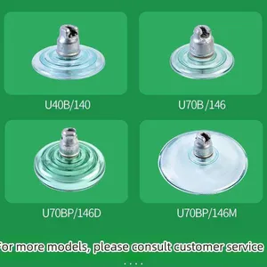 U70BS 210 Glass Insulator for Wind Farm & Solar Plant Lightning Protection Grids thumbnail-5