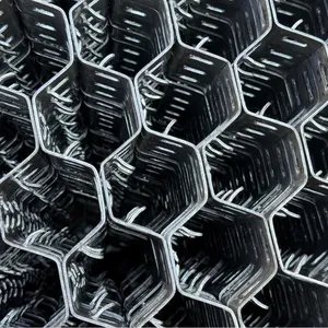 High Strength Alloys Bonding Hole Quick Installation Wire Mesh Stable Structure Tortoise Shell Net thumbnail-1