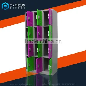 New Arrival Supermarket Metal Lockers Digital Keypad Lock Lockers 12 Doors Intelligent Locker thumbnail-1