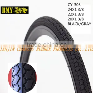High Performance Professional Rubber Wheelchair Tire 24X1 3/8 With Prompt Delivery thumbnail-1