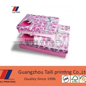 Fashion Design Paper Tie Holder Box thumbnail-3