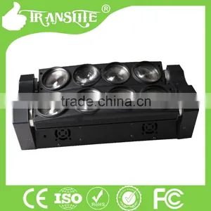 High Quality Stage Uplight LED 8pcs 4IN1 Led Moving Head Spider Light thumbnail-3