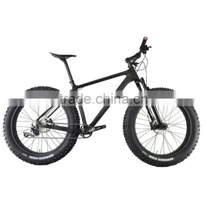 Carbon Fat Bike Complete Fatbike 26 ICAN Rear Spacing 197mm Quality Choice thumbnail-1