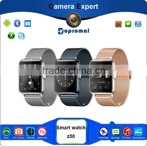 2016 Cheap Price Sleep Monitor Wifi Bluetooth Z50 Smart Watch Phone Quality Choice thumbnail-2