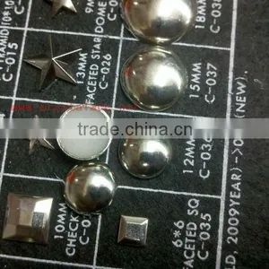 Factory Direct Wholesale Hotfix Convex Copper Stud for Garnents thumbnail-1