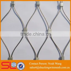 BV Company Good Price Stainless Steel Wire Rope Zoo Netting thumbnail-1