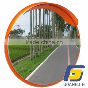 80CM POLYCARBONATE OUTDOOR WIDE ANGLE ROAD SAFETY CONCAVE CONVEX MIRROR thumbnail-1