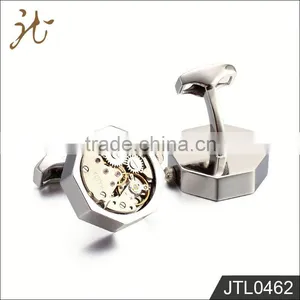 China Supplier Functional Watch Movement Cufflinks thumbnail-3