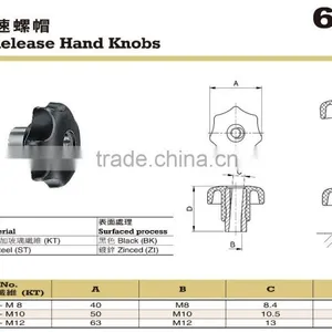 For Medical Machine and Metal Lathe Knob Quick Release Hand Knob thumbnail-2