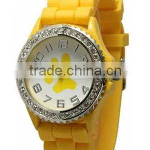 Silicone Japan Quartz Movt Fashion Custom Design Kids Watch thumbnail-2