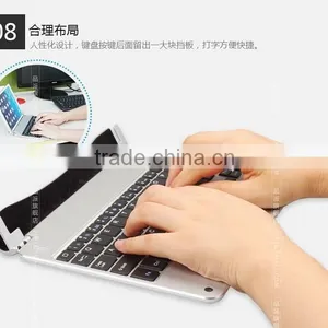 High Quality Ultra Thin Original Aluminum Foldable Wireless Mini Bluetooth Keyboard for Ipad Air/air 2 thumbnail-1