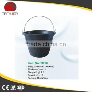 Recycled Rubber Buckets Pails,strong Cement Barrel thumbnail-2