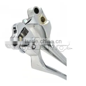 BJ-LS241-022 Chrome Clutch Brake Lever off Road Motorcycle Accessories thumbnail-4