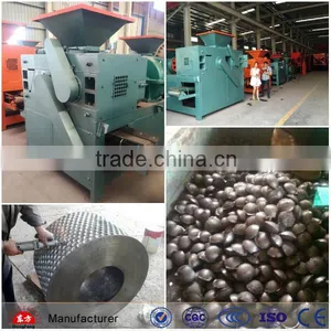 Pillow Shape Fine Ore Powder Ball Briquette Machine thumbnail-5