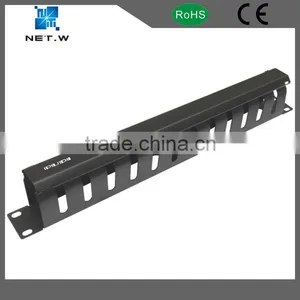 19" Network Cabinet Cable Rubber Management thumbnail-1