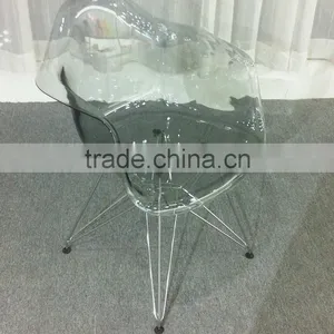 Elegant Design Crystal Transparent Plastic DAR Chair/ PC Eiffel Chair, HYX-602A thumbnail-3