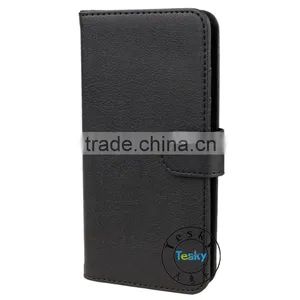PU+PC Hybrid Phone Flip Cover Case For HTC One M9 Wallet Leather Case With Stand And ID Holder thumbnail-5