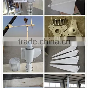 Fixed Pitch Wind Turbine 2kw Type Residential Wind Power System On/off Grid thumbnail-3