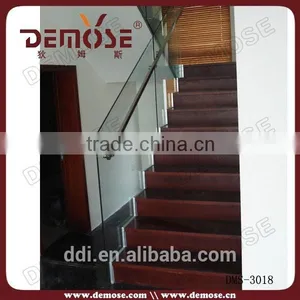 Frameless Glass Balustrade Stair Spindles Stainless Steel Handrail Systems thumbnail-1