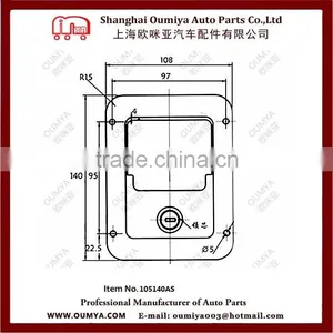 Excellent Quality Flush Door Cam Lock/Toolbox Latch 105140AS thumbnail-2