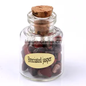 Sankrit Gemstone Chip Stones in Glass Bottles thumbnail-1