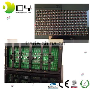 Outdoor RGB P10 Full Color LED Display Module 1R1G1B 320*160mm 7500mcd/sqm 1/4 Scan Waterproof DIP Led for Led Module Board thumbnail-2