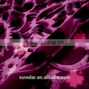 Super Soft Printing Polyester Plush Mink Blanket Queen Size thumbnail-4