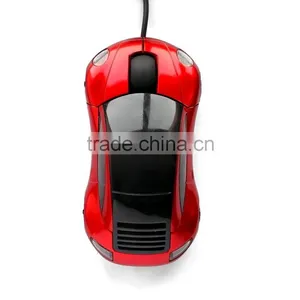 2015 USB Wireless Optical Mouse 2.4GHz Car Mice for Laptop PC thumbnail-1