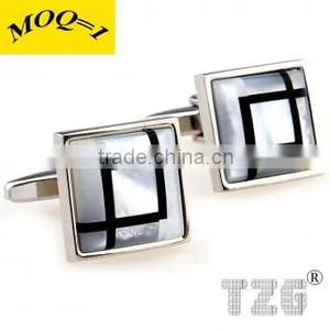 TZG01065 Shell Cufflink thumbnail-1