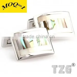 TZG01114 Shell Cufflink thumbnail-1