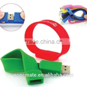 Colorful Bracelet USB 2.0 Memory Stick Flash Pen Drive 4GB 8GB 16GB 32GB USB Flash Drive thumbnail-2