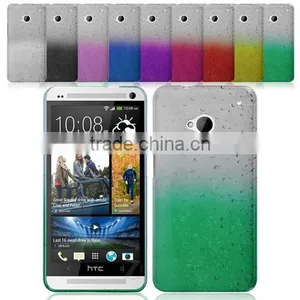 PC Raindrop Hard MOBILE PHONE CASE Cover for HTC ONE M7 thumbnail-1