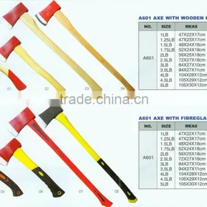 Wooden Handle Firefighter a xe for Fire Fighting Hickory a xe Handle Broad a xe for Sale Metal Handle thumbnail-1