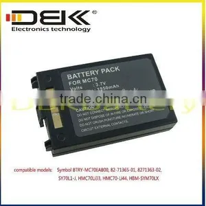 MC70 Scanner Battery For Symbol MC70EAB00 Symbol BTRY-MC70EAB00, 82-71365-01, 8271363-02, SY70L1-J, HMC70Li33, HMC70-Li44, HB thumbnail-1