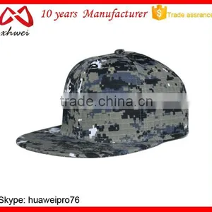 Manufacturer Camo Snapback Cap Custom Military Snapback Hats Caps Cheap thumbnail-6