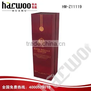 Hinged Paper Wine Display Packing by Supplier thumbnail-2