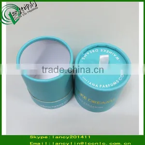 Cylinder Paper Tube With Ribbon Colorful Empty Gift Boxes Candle Gift Box With Inserts thumbnail-1