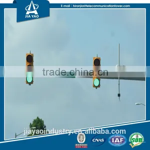 Nice Treatment Steel Tubular Traffic Signal Pole thumbnail-1