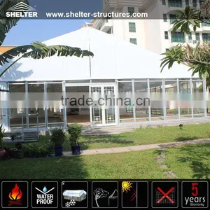 Aluminum Structure Glass Wall Tent thumbnail-2