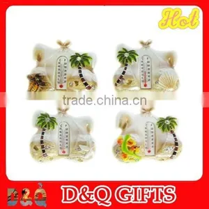 Souvenir Resin Embossing Stamp Magnets for Fridge With Thermometer thumbnail-3