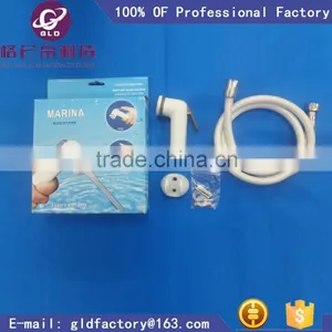 Single Handle Various Colors Toilet &commode&balcony Water Spray Gun,Plastic Bidet Hand Spray Gun thumbnail-1