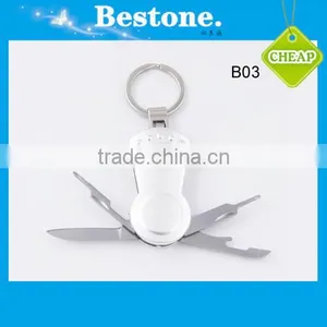Promotional Gift Mini Pocket Knife Keychain thumbnail-4