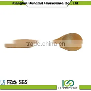 Wholesale Small Flat Bottom Salt Spoon Bamboo Spoon thumbnail-1