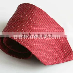 Man or Lady Red Paisley Silk Tie thumbnail-1
