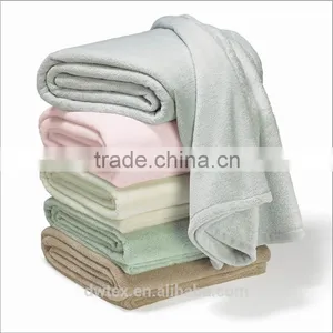 Super Soft 100%Polyester 120*180cm Binding Edge Wholesaler Fleece Blanket thumbnail-1