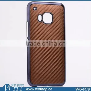 Carbon Fibre Skin & Chronr PC Cover Case for HTC ONE M9 thumbnail-4